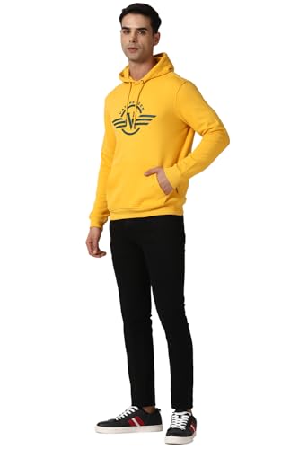 Image of Van Heusen Men Polycotton Hooded Neck Sweatshirt