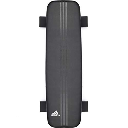 adidas Flat Training Bench, Black, One Size