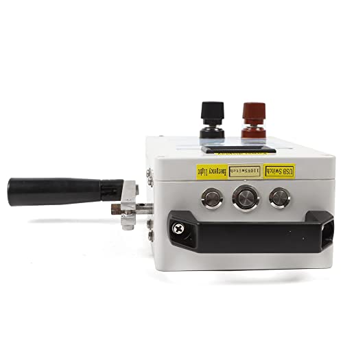 Generador manual con manivela y cargador USB de 150 W para exteriores, viajes, campamentos y emergencias miniatura 6