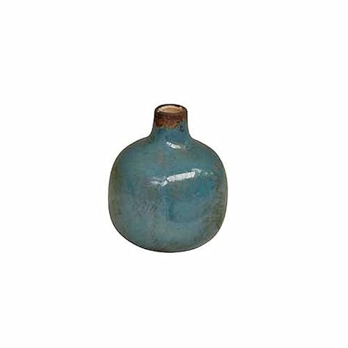 Chehoma Vase céramique Gris Bleu 10x9cm Cover