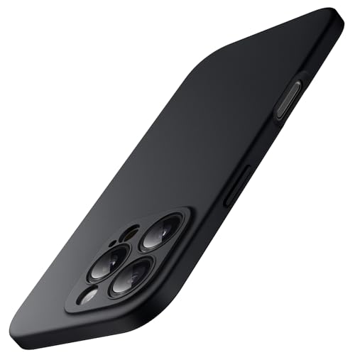 JETech Dünn Hülle für iPhone 16 Pro 6,3 Zoll, Vollständiger Kameraschutz, Weiche TPU Slim Schutzhülle mit Matt Finish, S...