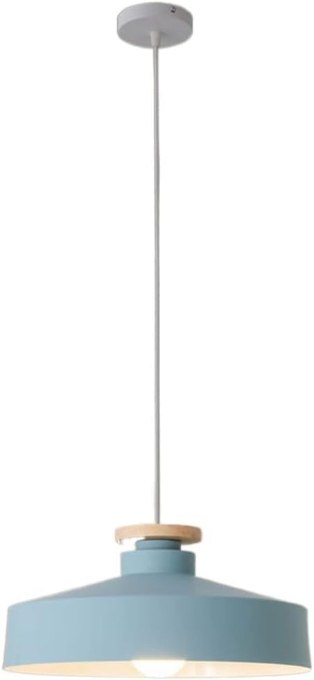 DJHFHCS Pendant Lamp Industrial Shade E27 Base - Ceiling Pendant Light Kitchen Aluminum Ceiling Light Fixture Compatible with Living Room, Kitchen,Wall lamp enterprise