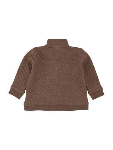 Rugged Butts Heather Carafe Quilted Quarter Snap Sweatshirt - 52