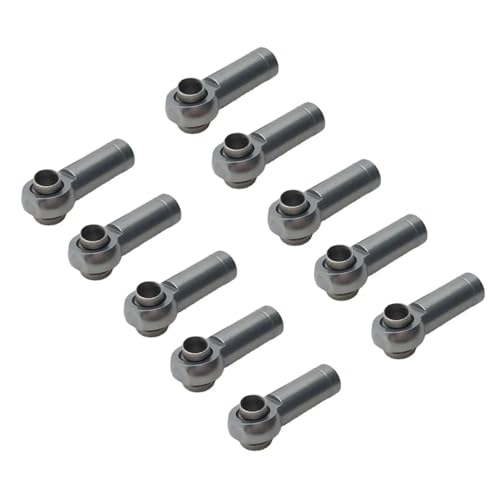 RC�X�y�A�p�[�c For WPL For C14 C24 For MN For D90 MN99S 10 ���� M2.5 �����N���b�h�^�C���b�h�G���h�{�[���W���C���g RC �J�[�A�b�v�O���[�h���i(Grey)