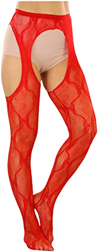 Image of ToBeInStyle Women's Suspender Pantyhose