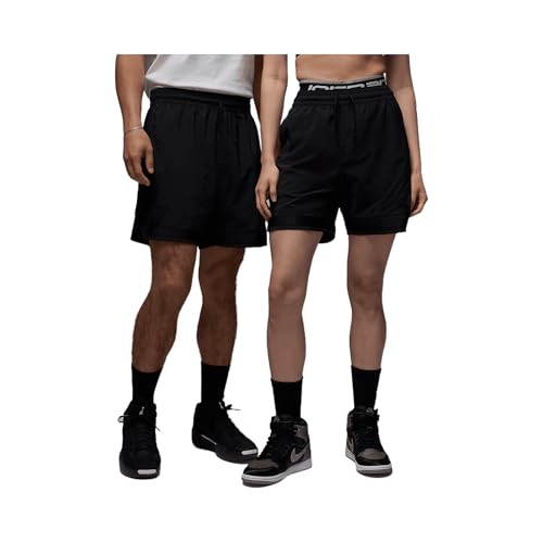Short tissé Jordan Sport Dri-Fit noir évacuant la transpiration pour entraînements intenses