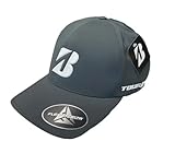 Bridgestone Tour B Delta 3D Fitted Cap (Gray, Large/X-Large) 2024 Golf Hat
