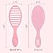 Wet Brush Speed Dry Hair Brush, Pink Drink (Summer Quencher) - Vented Design & Soft HeatFlex Bristles Are Blow Dry Safe - Ergonomic Handle Manages Tangles - Pain-Free Hair Accessories