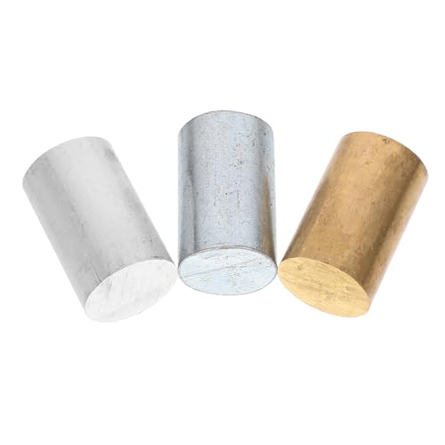 Cilindros de densidad KICHOUSE de cobre, hierro y aluminio para laboratorios, 3 piezas