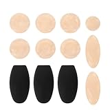 HOODANCOS Saxophon Daumenpolster Satz aus Silikon mit Glimmereinlagen Ersatz Klappenpolster für...