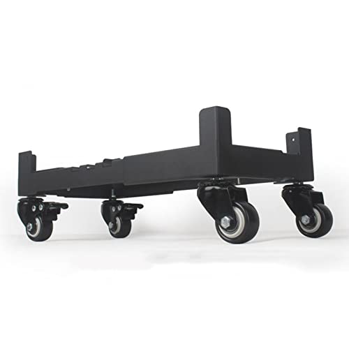 Soporte de host por computadora con ruedas y base estable para torre de PC tamaño M 4