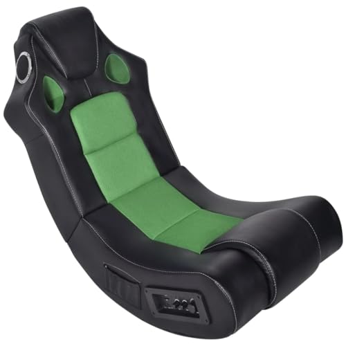 VidaXL Fauteuil à bascule avec musique par Bluetooth...