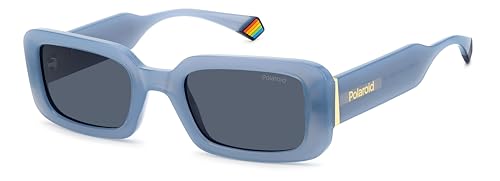 Polaroid PLD 6208/s/x lunettes de soleil légères en polycarbonate contre l'éblouissement azur