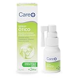 Care+ Spray limpiador de oídos para adultos y niños +2 años, previene y elimina tapones de cera en oídos, limpieza de cerumen, 15 ml