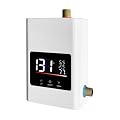 ECOTINYMACH Tankless Water Heater Electric 220V, 4000W Instant Water Heater Under Sink, Conversion Between Fahrenheit and Celsius, Remote Control