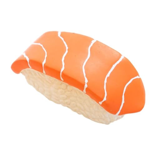 Gcerfby Sushi Dog Toy, Aggressive Dog Chew, Interactive Puppy Chewing Device, Interactive And Engaging, Sushi Chew Toy, 7.5x3cm,