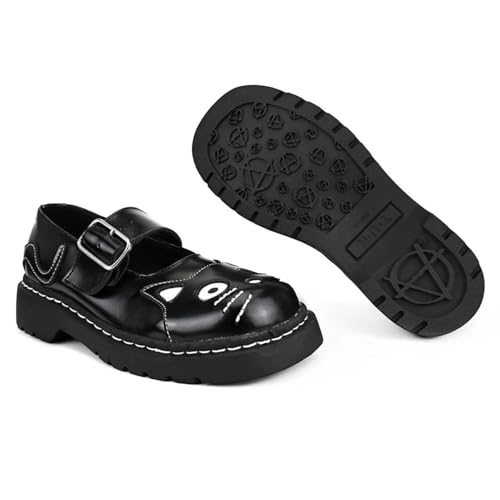 Zapatos góticos con plataforma para elevar tu estilo gótico con comodidad 6