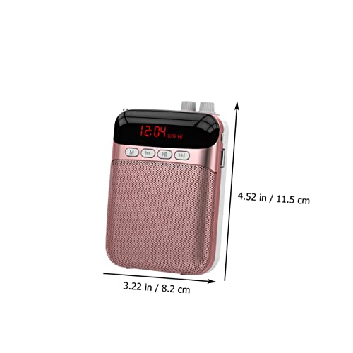 CORHAD 1 Conjunto Abelhinha Megafone Microfones Sem Fio Amplificador De Voz Microfone Pequeno Sem Fi