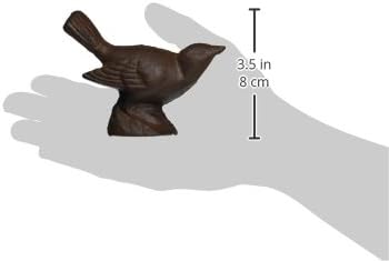 Esschert Design Cast Iron Decorative Bird, 4.407 by 1.911 by 3.354-Inch - Image 2