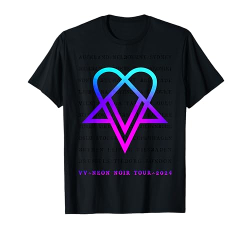 Ville Valo Neon Noir T-Shirt