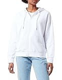 LTB Jeans Damen Dosobi Kapuzenpullover, White 100, M