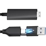 kasorey H5-M Video Signal Conversion Cable for Triple Laptop Screen Extender, USB A/C to Mini HDMI Cable Compatible with MacBook M1/M2/M3 Chips, Only Applicable to Laptop Screen Extender