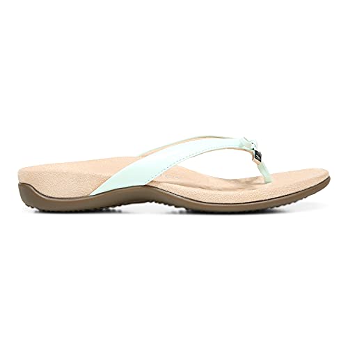 Image of Vionic Women's Rest Bella Toe Post Sandal- Supportive Ladies Orthotic Sandals that include Three Zone Comfort with Arch Support- Flip Flop for Ladies, Medium and Wide Width Size 5-12