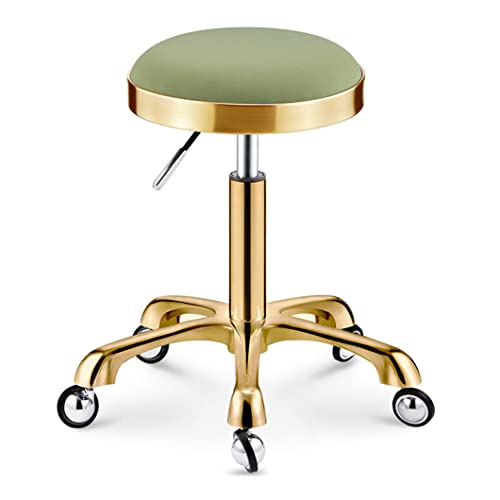 Tabouret à roulettes robuste anti cheveux facile à nettoyer