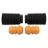 Staubschutzsatz Stoßdämpfer Staubschutz Anschlagpuffer Staubschutzkappe Gummipuffer Anschlaggummi Federung Staub Schutz Satz Gummi Puffer Kappe vorne für Boxster 986 Cayman 987 911 GT3 Cayenne 9PA