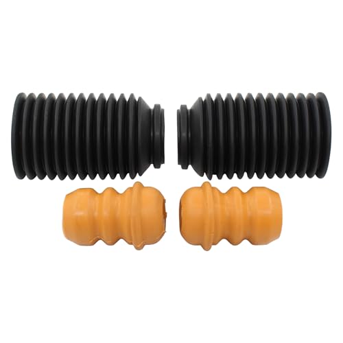Staubschutzsatz Stoßdämpfer Staubschutz Anschlagpuffer Staubschutzkappe Gummipuffer Anschlaggummi Federung Staub Schutz Satz Gummi Puffer Kappe vorne für Boxster 986 Cayman 987 911 GT3 Cayenne 9PA