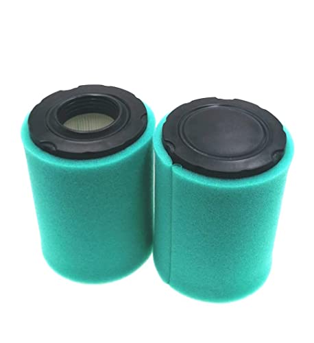 MOWFILL 2 Pack 796031 Air Filter Replace for BS 992376 590825 591334 594201 OEM Air Cleaner Cartridge with 797704 Pre Filter Fits Lawn Mower Air Cleaner Element