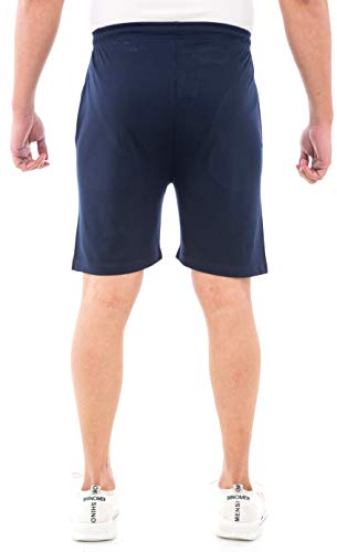 Image of Epoxy Men's Combo Shorts Pack - Sports, Gym, and Bermuda Shorts for Men - Pack of 2 - Cotton Fabric, Zipper Pocket, and Stylish Design - Summer Wear and Fitness Essentials