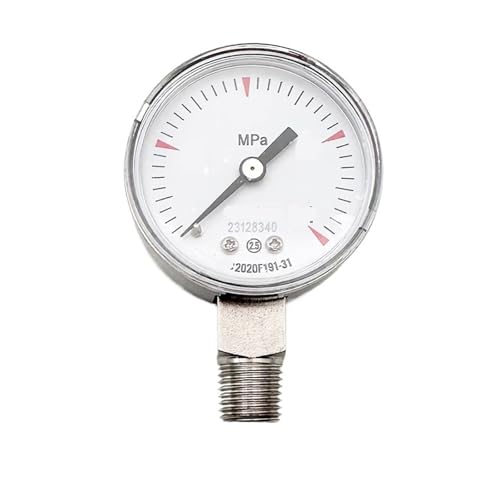 Manomètre en acier inoxydable 316L haute précision pour détendeur de pression NPT1/4 radial