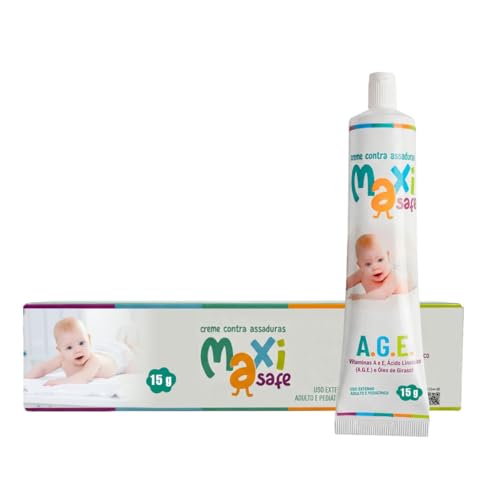 Creme Pomada de Assadura Óleo Girassol A.G.E 15g Maxi Baby