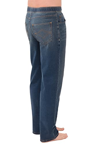 PajamaJeans Mens Pull On Jeans - Elastic Waist Pants Men - Pajama Jeans Denim Straight Leg Sweatpant Jeans Men Pull Up Jeans2