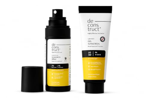 Image of Deconstruct Gel Sunscreen 50gm + Sunscreen Spray combo