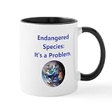 CafePress Endangered Species Its A Problem Mugs 11 oz (325 ml) Ceramic Coffee Mug