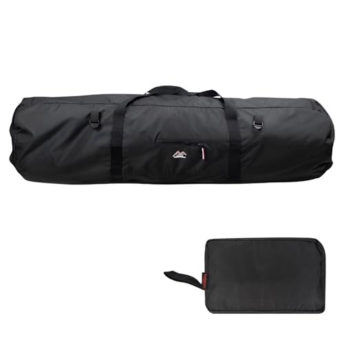 Homirty Bolsa para Tienda de Campaña, Bolsa de Transporte para Pabellones, Estuche de Transporte para Trípode, Bolsa de Almacenamiento para Tienda de Campaña, 90x30x30cm (Negro)