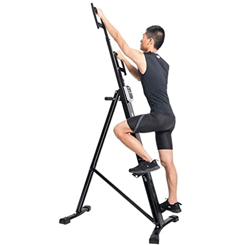 Image of Vertical Mountaineer Stepper Vertical Climber Fitness Folding Exercise Climbing Machine Folding, Max Load 300KG, Height