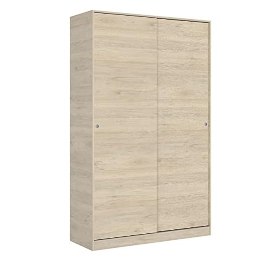 DEKIT GRUPO RIMOBEL Armario 2 Puertas correderas, Natural, 120x204x50cm