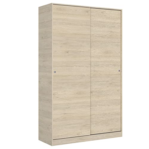 DEKIT GRUPO RIMOBEL Armario 2 Puertas correderas, Natural, 120x204x50cm