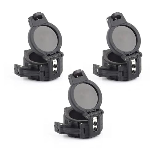 Filtre Infrarouge 40mm Pour Lampe Torche - Compatible M961, M910 - Avec Couvercle De Protection - Neuf
