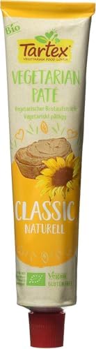 Tartex Organic Classic Vegetarian Pate, 200 g (Pack of 12)