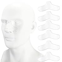 Nasenpolster für CPAP Masken Nasenpads for CPAP Gel Nasen Polster Pads Komfortabel Nasengelpolster für CPAP Maschine Nasenbrücke für Masken 6 Stück