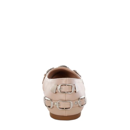 Golini Belt Buckle Detail Ballerinas4