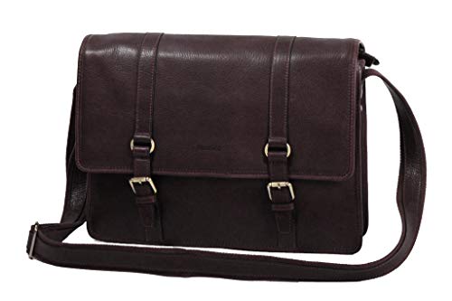 Besace Katana en cuir de vachette gras K 36847 pour le bureau