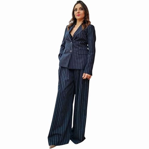 Imperial Tailleur Donna gessato Giacca Monopetto...