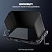 NEEWER Sun Shade Compatible with iPhone 16 Pro Phone Cage (PA073) Only, Quick Release Magnetic Sun Hood Anti Glare Reflection Visor for Outdoor Vlogging Mobile Photography, PA093
