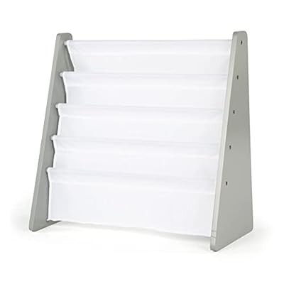 Humble Crew Kids Bookshelf, Montessori Front Facing Toddler Bookcase 4 Tier