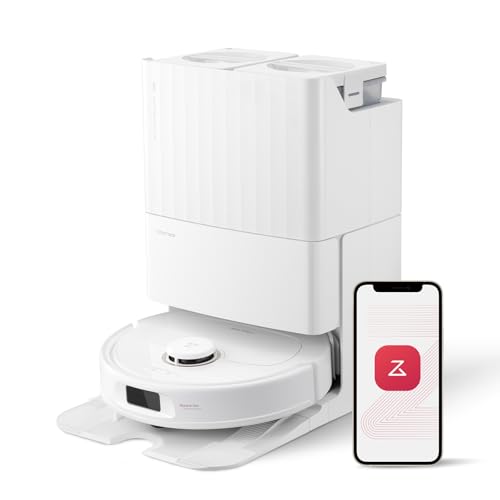 roborock Qrevo Pro Robot Vacuum and Mop with FlexiArm Design Edge Mopping, Dynamic Hot Water Mop Washing and Auto Mop Drying, Intelligent Dirt Detection (Renewed)